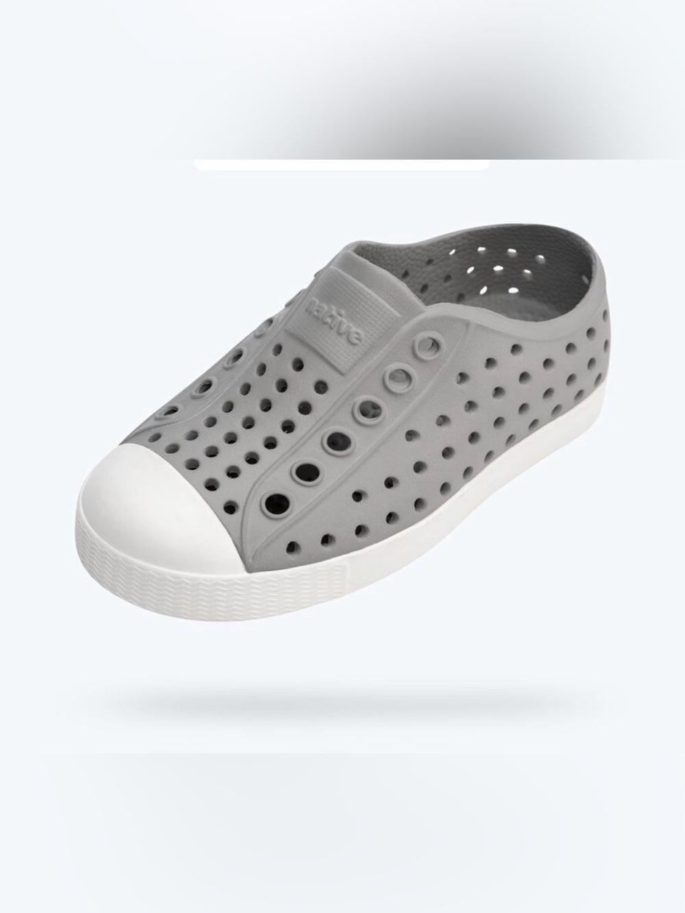 Gray native sneakers